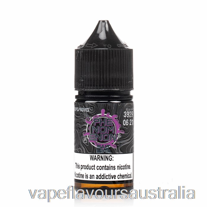 Vape Nicotine Australia Phenomenon Salt - Nomenon E-Liquids - 30mL 48mg